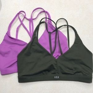 NWOT VSX Strappy Sports bra bundle🌸